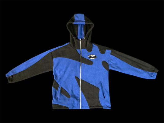 Pre Order Wave Fleece Black/Blue